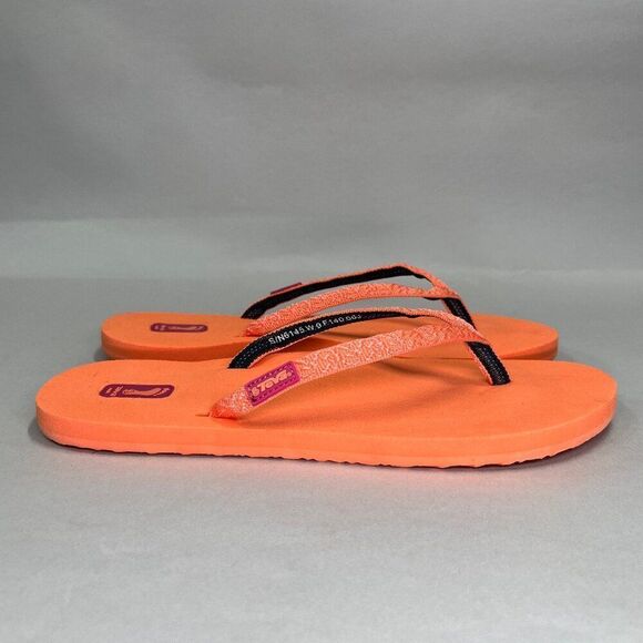 Teva Women's Size 9 Toolani Coral Flip Flop Sandals - Picture 1 of 9